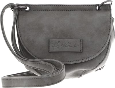 Fritzi aus Preußen Schoudertas Vintage Fritzi44 Crossbody Small Rock Grijs