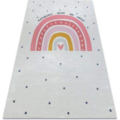 Kleden Rugsx BAMBINO 47810 tapijt wasbaar Regenboog, stippen vo 140x200 cm