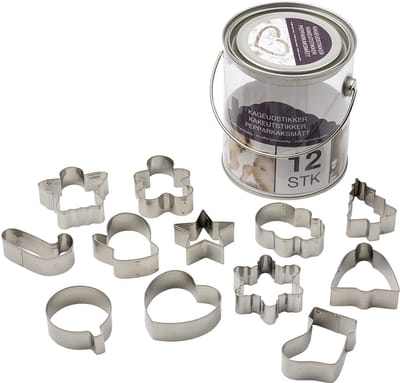 Funktion Cookie cutter set of 12 pcs