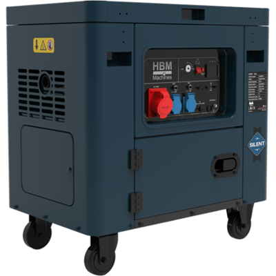 HBM diesel aggregaat, generator 532 cc dieselkrachtstroom 230/400V 7000W