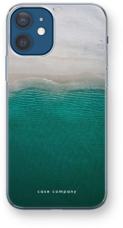 Case Company® - Hoesje geschikt voor iPhone 12 mini hoesje - Stranded - Soft Cover Telefoonhoesje - Bescherming aan alle Kanten en Schermrand