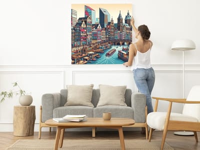 Kunstprint | Wanddecoratie | Forex | 80 × 80 cm