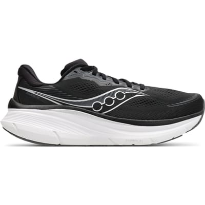 Saucony Guide 19 Sneakers Heren - Zwart - Maat 42.5 - Mesh/Synthetisch