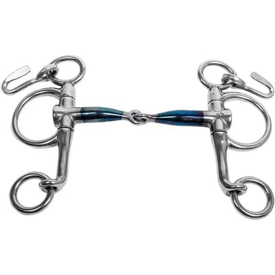 Trust Sweet iron-pony pelham-jointed-12mm   Enkel gebroken