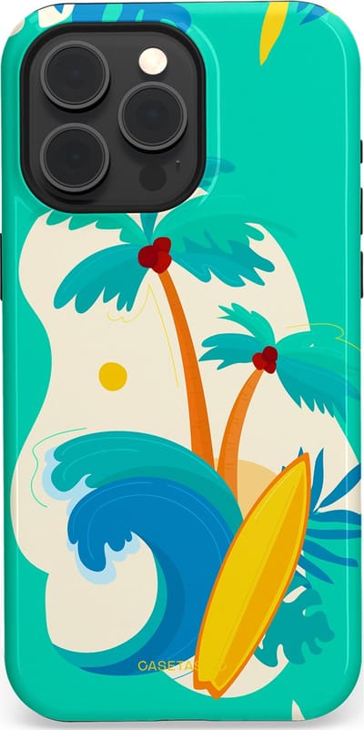 Casetastic Hoesje Geschikt voor Apple iPhone 15 Pro Max Magsafe - Stijlvolle Beschermende Duo-layer Case - Golvennoot