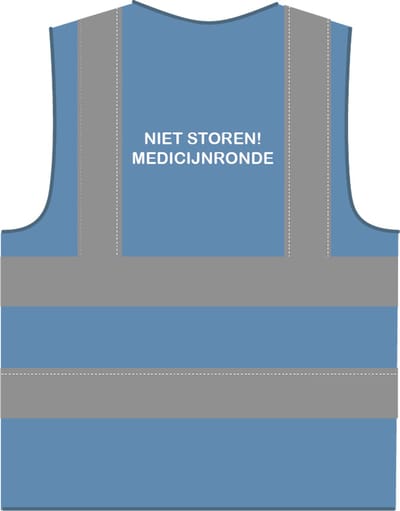 Medicatie hesje RWS hemelsblauw