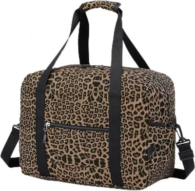QORA® Reistas 40x30x20 - Reistas - Handbagage - Luipaard - 40cm x 30cm x 20cm