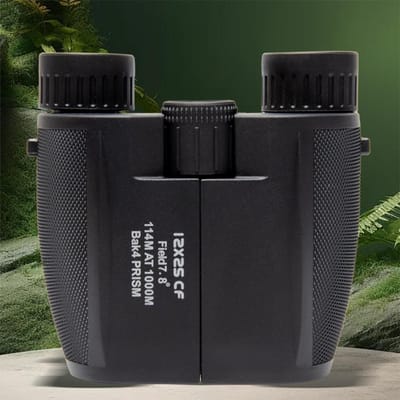Verrekijker 12X25 HD Mini Draagbare Telescoop BAK4 FMC Gecoate Telescoop Buiten Vogels Kijken Jagen Reizen Kamperen Balspel