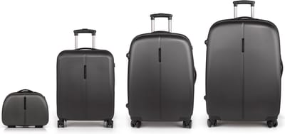 Gabol Paradise XP 4 wielen Kofferset 4-delig - Harde bagage - TSA slot - grau