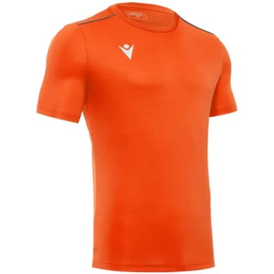 Macron Rigel Hero Shirt Korte Mouw Kinderen - Oranje | Maat: 164