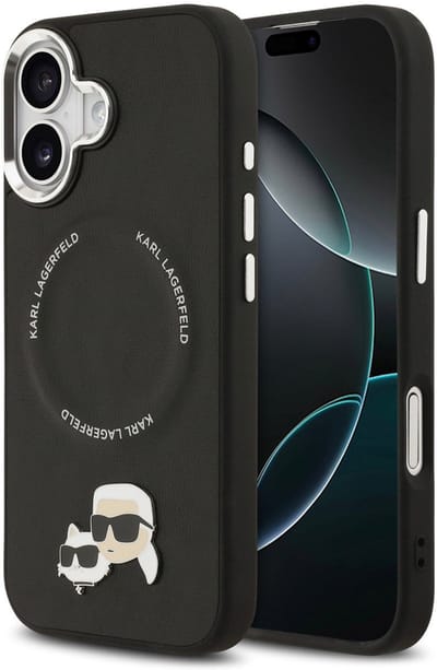 Karl lagerfeld telefoonhoesje voor iPhone 17 - MagSafe geschikt - Zwart