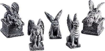 Spooky Town - Gargoyles - Set van 5