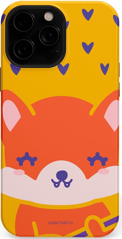 Casetastic Hoesje Geschikt voor Apple iPhone 13 Pro Max Magsafe - Stijlvolle Beschermende Duo-layer Case - Vossen beat