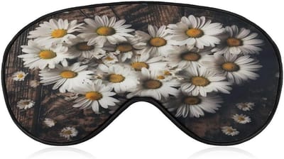 Hartvormig Slaapmasker - Oogmasker voor Slaap - Reizen en Slapen - Effectieve Lichtblokkering - 20.6 x 10.4 cm - Bedrukt