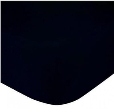 Dekbeddenwereld Jersey Stretch Hoeslaken - Extra Stretch Jersey Hoeslaken voor Matrassen – Premium Zacht, Ademend en Duurzaam met Elastiek Rondom voor een Veilige, Kreukvrije Pasvorm en Dagelijks Slaapcomfort - zwart - 190 cm x 220 cm