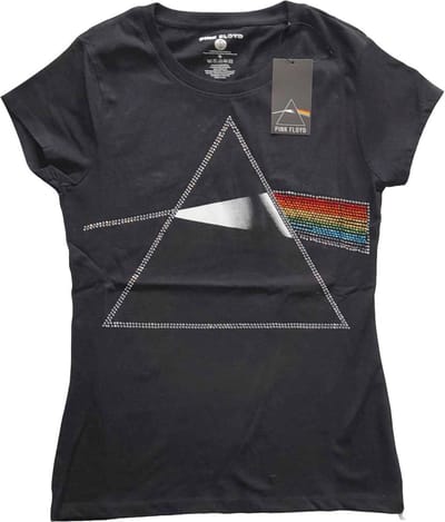Pink Floyd - Dark Side Of The Moon Dames T-shirt - S - Zwart