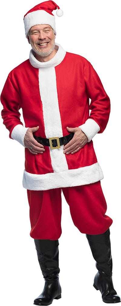 Boland - Kostuum Kerstman (M/L) - Volwassenen - Kerstman - Kerst