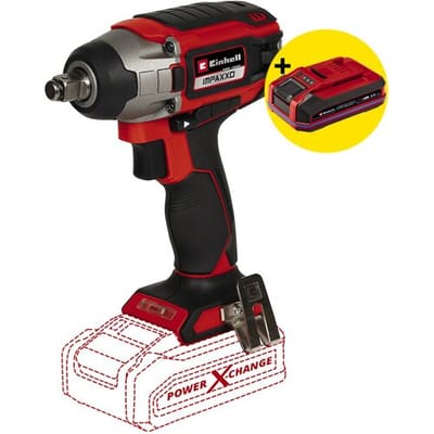 Einhell Professional Accu Slagschroefmachine IMPAXXO 18/230 Li Solo - Power X-Change - 18 V/Li-ion - 230 Nm - Koolborstelloze motor - Excl. accu en lader