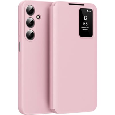 CaseBody Samsung Galaxy A17 Smart Cover Roze