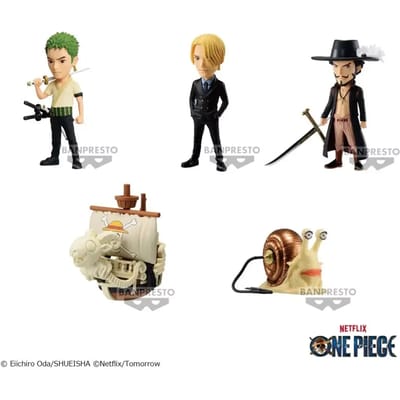 Verzamelaarsbeeldje Banpresto One Piece Netflix - World Figure Vol.2 (x12)