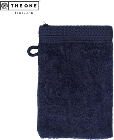 The One Towelling Ultra Deluxe washand - 16 x 21 cm - Washandje - 100% katoen - Marine