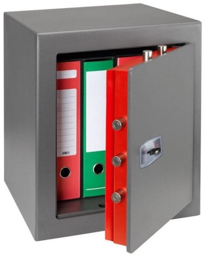 Technomax TECHNOFIRE DPK/7 - Brandkast - Veiligheidskast - Bruin - 30 minuten brandwerend - Hoogwaardige beveiliging - Dikte deur 10 mm