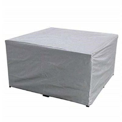 Fauteuilhoes 80x80x80 cm, grijsbruin -