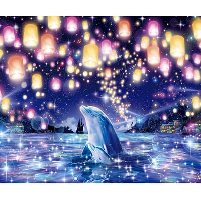 5D DIY Diamond Painting  love Dolphins  3D Borduurset Cross Stitch Mozaïek Decor cadeau 20X30CM gray