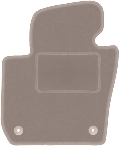Beige bestuurdersmat voor: Skoda Superb II Lange sedan, stationwagen (2008-2015)