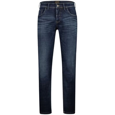 Gardeur Jeans Saxton DualFX Fibre Crosshatch Denim Dark Rinse Used / male