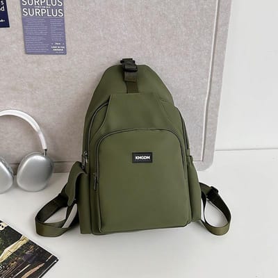 Nieuwe Casual Multifunctionele Borsttas Rugzak Veelzijdige Mode Nylon Doek Mannen en Vrouwen Tas Schoudertas Kleine Rugzak