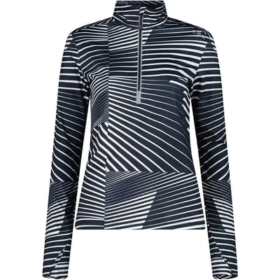 Cmp Sweat 32l4336 Fleece Met Halve Rits Grijs L Vrouw