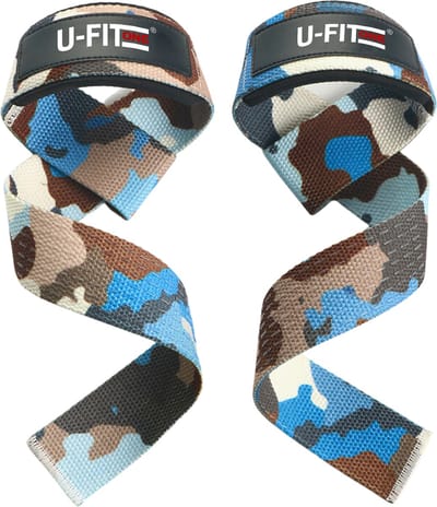 U Fit One Lifting Straps - Anti Slip - Deadlift Straps - Gewichtshef - Powerlifting - Crossfit - Inclusief Ebook