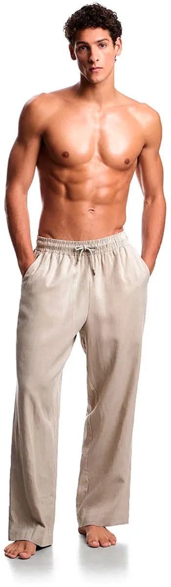Emporio Armani Em000586_af20590 Broek Beige XL Man