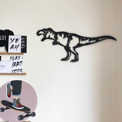 FBRK. Geometrische Dino Rex L - Bronze Metallic