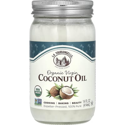 La Tourangelle, Organic Virgin Coconut Oil, 14 fl oz (414 ml)