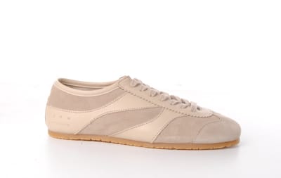 Copenhagen dames sneaker Vital suède en leder beige