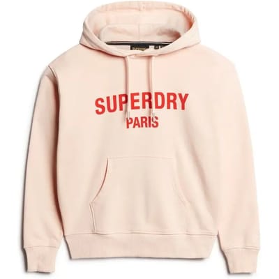 Superdry - Sport Luxe hoodie met losse pasvorm - Dames - Hoodies