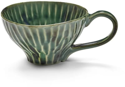 Pascale Naessens B5125110-500 CAPPUCCINO CUP GREEN VERDE LANZA 14 CM