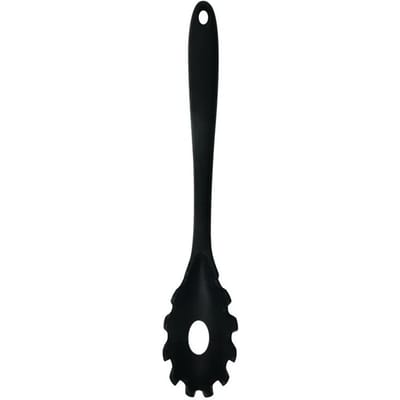 1 Pièce Cuillère à Pâtes Noodle en Silicone Pelle à Pâtes Passoire Fourchette à Spaghetti Louche Design Élégant Cuillère à Fentes Passoire en Nylon Espace Cuisine