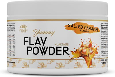 Peak Yummy Flav Powder (250g) Salted Caramel - Functionele voeding - Smaakstoffen/zoetstoffen