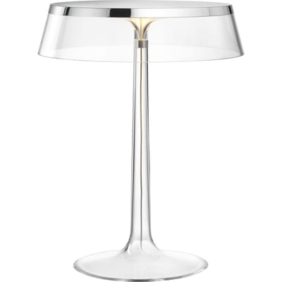 Flos - Bon Jour tafellamp - transparant - chroom