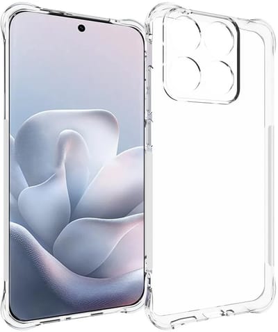 Hoesje geschikt voor Motorola Edge 70 Fusion - Phonesta Pure Shockproof Silicone Back Cover - Transparant