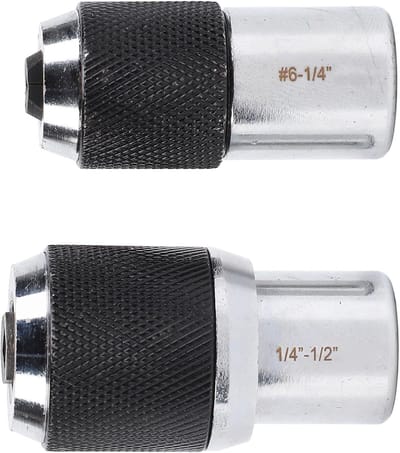 Kraan Sockets Set - Draadsnijgereedschap - Schroefdraad Maken - Veelvuldig Gebruik - 2 Stuks - Metaal