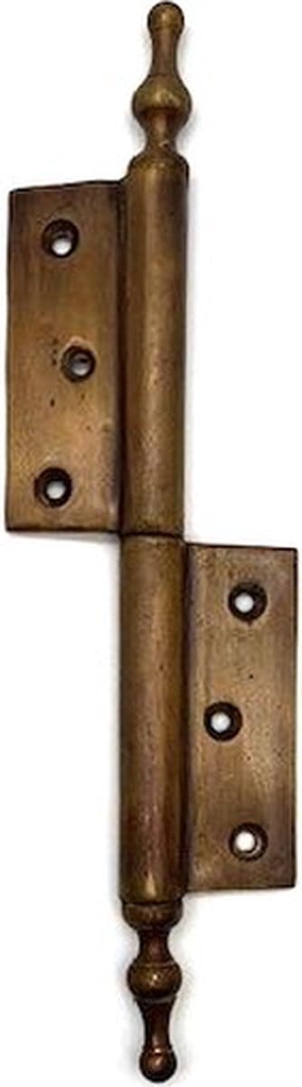 Scharnier Brons antiek rechts Groot 140x215mm