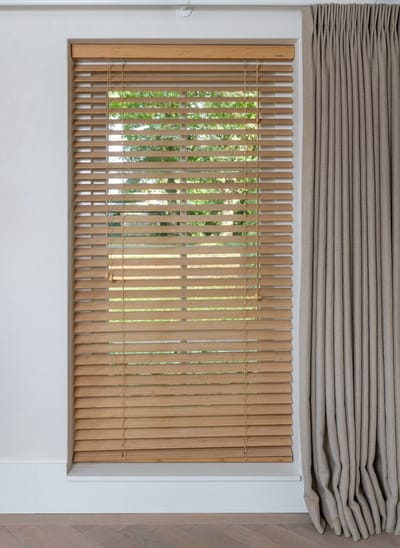 Dutchblinds® Bamboe Jaloezieën - 50mm - Naturel - 40 x 175 cm - Breedtematen van 40 t/m 300 cm