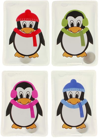 Dailygoods- Handwarmers Oplaadbaar - Herbruikbare Warmtezakjes - Warmtepads - Lichtgewicht - Set van 4 - Zachte Hoes van 100% Kunststof