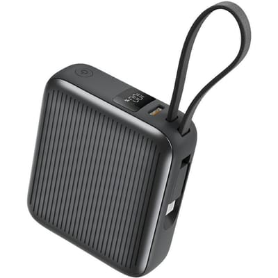 PowerBank Energea Integra Mini 35        10000mAh kabel USB-C PD35W grijs