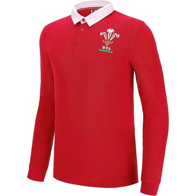Koszulka met lange mouwen Pays de Galles Rugby XV Merch CA
