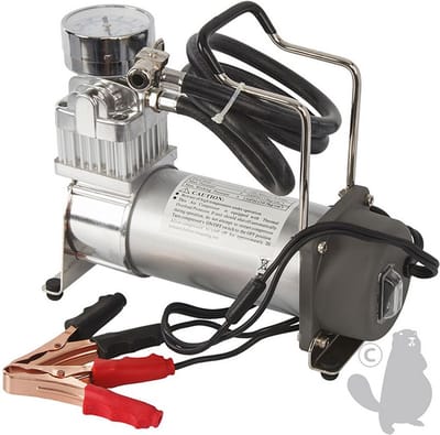 Luchtcompressor, 12V- 10.5 Bar - 70 L/Min